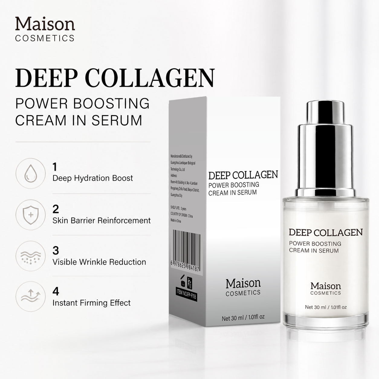 Skincare Skintific - Siero al Collagene Profondo, Siero per