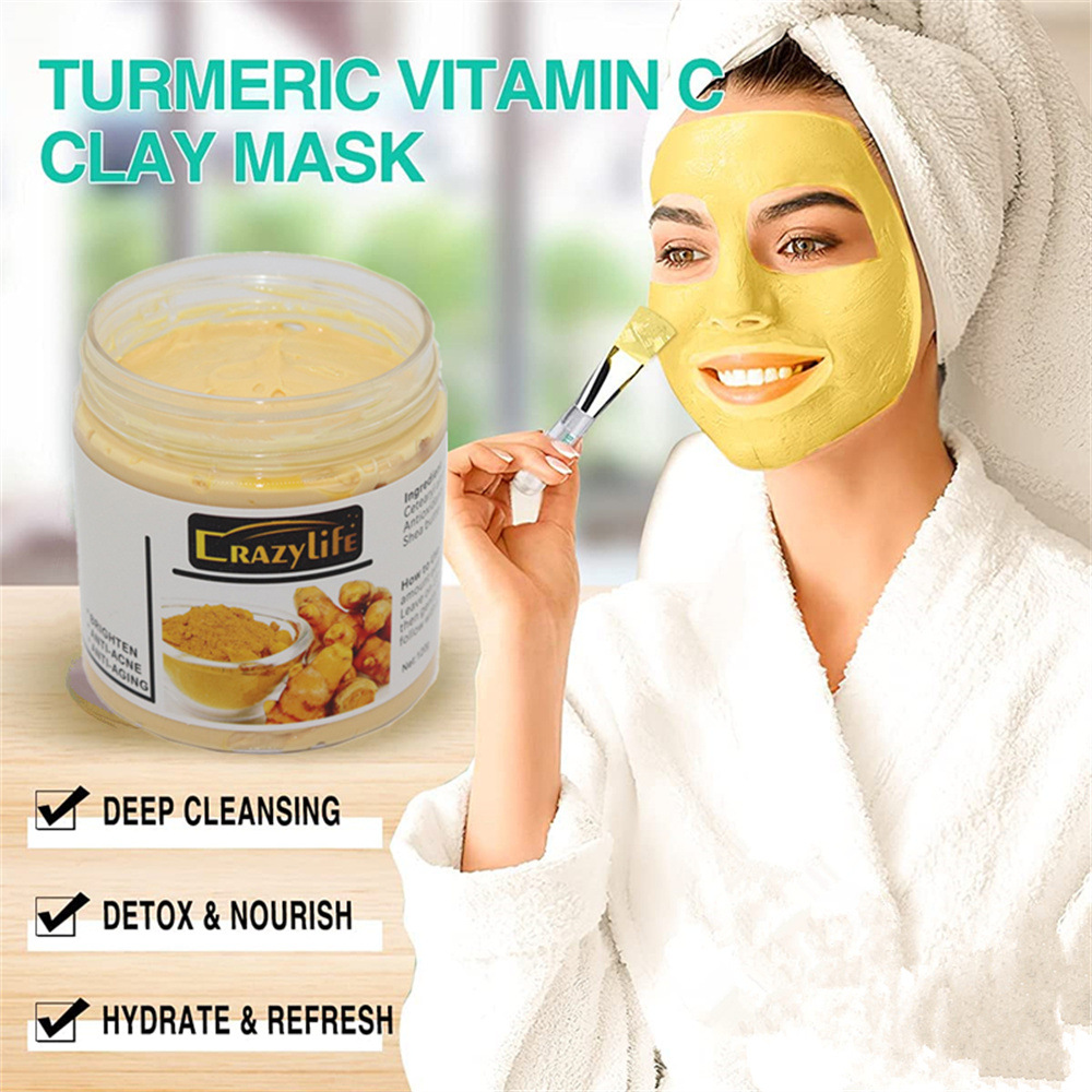 Maschera di argilla alla curcu - Bentonite Clay Mask recensione e prezzo