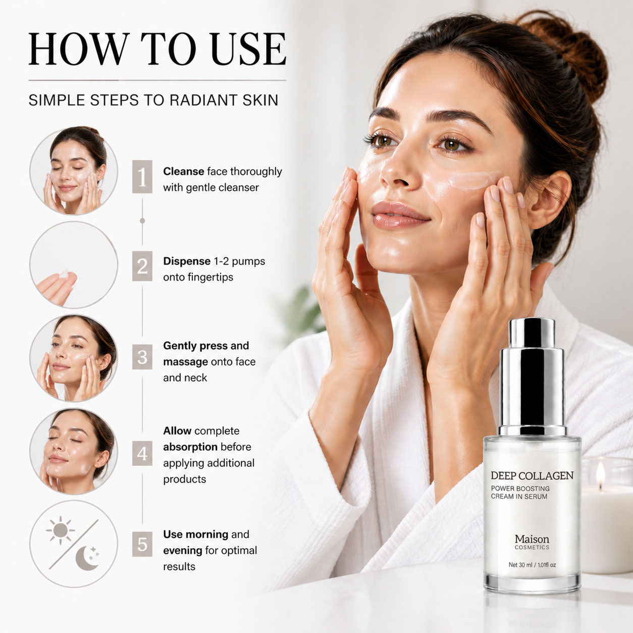 Siero al Collagene Profondo, S - Skincare Skintific recensione e prezzo