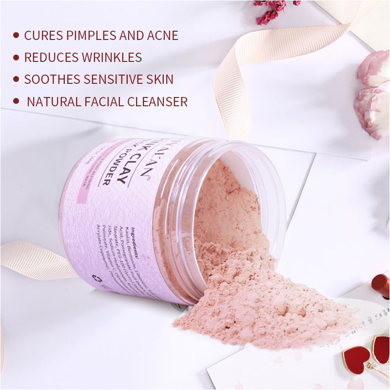 Maschera di argilla rosa in po - Bentonite Clay Mask recensione e prezzo
